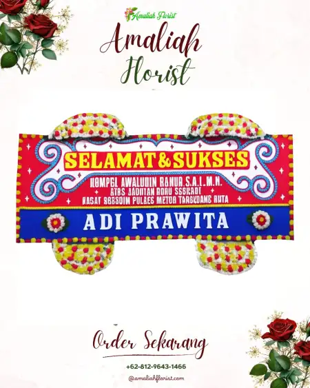 Papan Bunga Ucapan Selamat Matabu