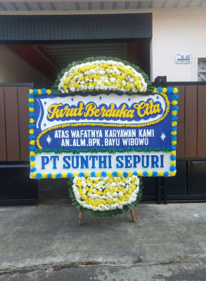 Papan Bunga Duka di Matabu
